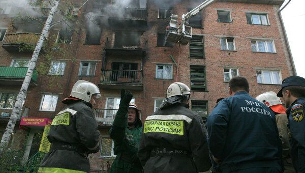 Взрыв газа в жилом доме в Новосибирске Взрыв газа в жилом доме в Новосибирске