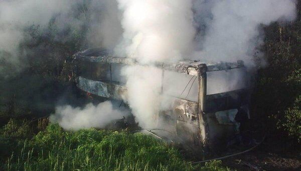 ДТП с участием рейсового автобуса МАН и автомобиля Вольво в Тверской области ДТП с участием рейсового автобуса МАН и автомобиля Вольво в Тверской области