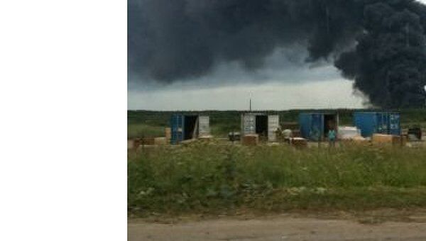 Пожар на полигоне Красный бор Пожар на полигоне Красный бор
