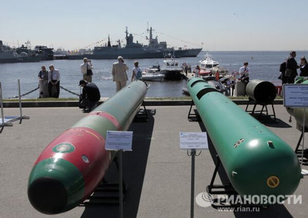 Открытие Международного военно-морского салона (МВМС-2011) Открытие Международного военно-морского салона (МВМС-2011)