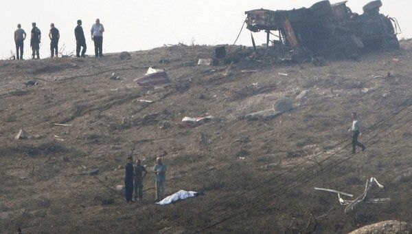 Последствия взрывов на военно-морской базе Эвангелос Флоракис в южной части Кипра Последствия взрывов на военно-морской базе Эвангелос Флоракис в южной части Кипра