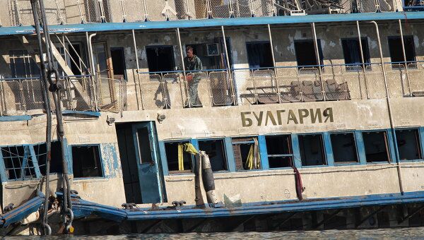 Теплоход Булгария. Архивное фото Теплоход Булгария. Архивное фото