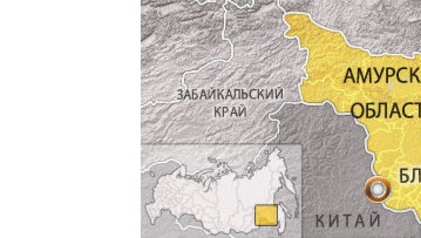 Амурская область. Карта Амурская область. Карта