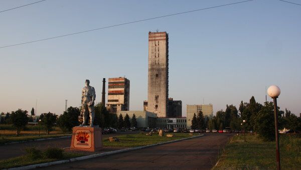 Авария на шахте в Луганской области Украины Авария на шахте в Луганской области Украины