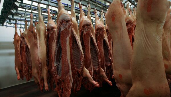 Открытие мясокомбината ОАО Кудряшевское в Новосибирской области. Архив Открытие мясокомбината ОАО Кудряшевское в Новосибирской области. Архив