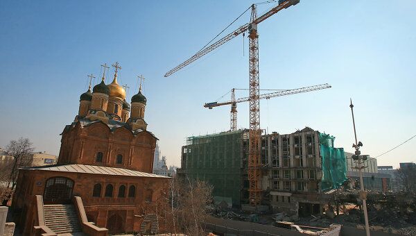 Демонтаж гостиницы Россия. Архив Демонтаж гостиницы Россия. Архив
