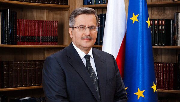 Президент Польши Бронислав Коморовский. Архивное фото Президент Польши Бронислав Коморовский. Архивное фото
