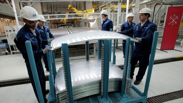 Тестовый запуск штамповочной линии ООО Хендэ Мотор Мануфактуринг Рус. Архив Тестовый запуск штамповочной линии ООО Хендэ Мотор Мануфактуринг Рус. Архив