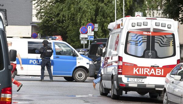 Стрельба в здании минобороны Эстонии Стрельба в здании минобороны Эстонии