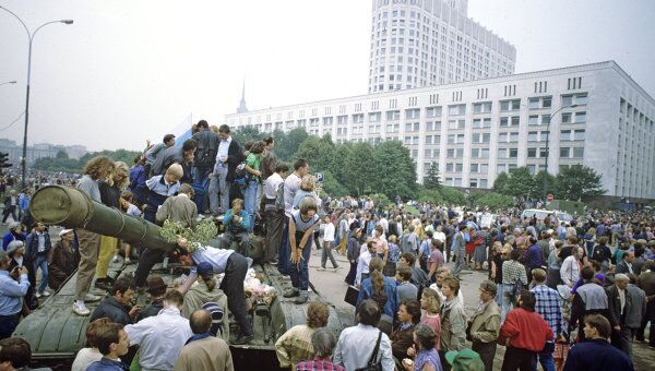 Митинг защитников Белого дома Митинг защитников Белого дома