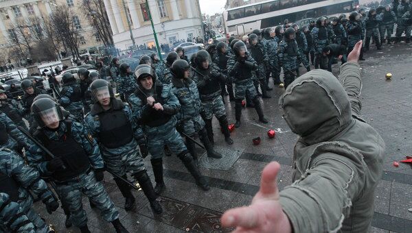 Акция в память об убитом Егоре Свиридове на Манежной площади Акция в память об убитом Егоре Свиридове на Манежной площади
