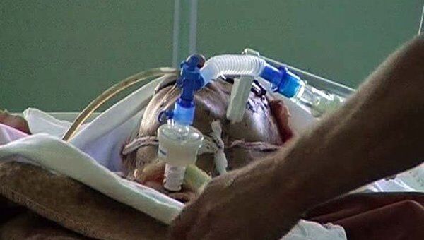 Пострадавшие в результату взрыва на полигоне Ашулук Пострадавшие в результату взрыва на полигоне Ашулук