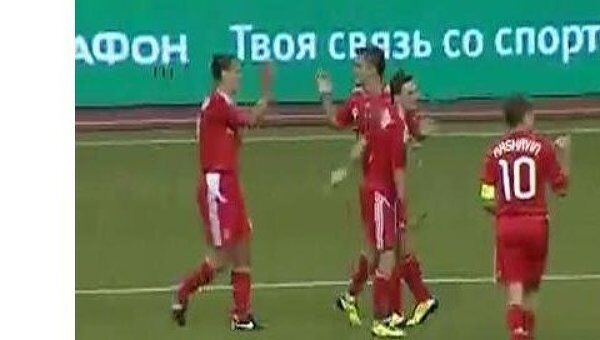 Игорь Семшов принес победу сборной России по футболу Игорь Семшов принес победу сборной России по футболу
