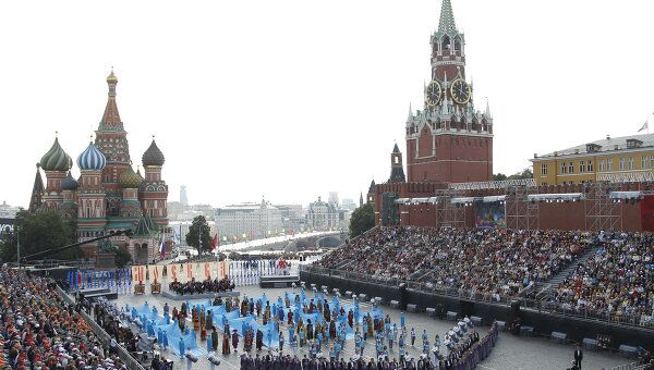 Мероприятия на Красной площади в День города Мероприятия на Красной площади в День города