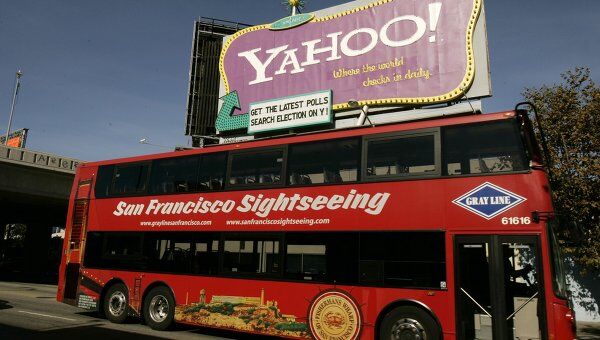 Реклама Yahoo в Сан-Франсиско Реклама Yahoo в Сан-Франсиско