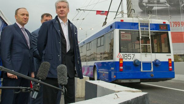 Мэр Москвы Сергей Собянин открыл движение по дублеру Волоколамского тоннеля Мэр Москвы Сергей Собянин открыл движение по дублеру Волоколамского тоннеля