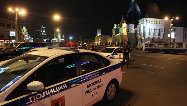 Подозрительная машина обнаружена у Ярославского вокзала Подозрительная машина обнаружена у Ярославского вокзала