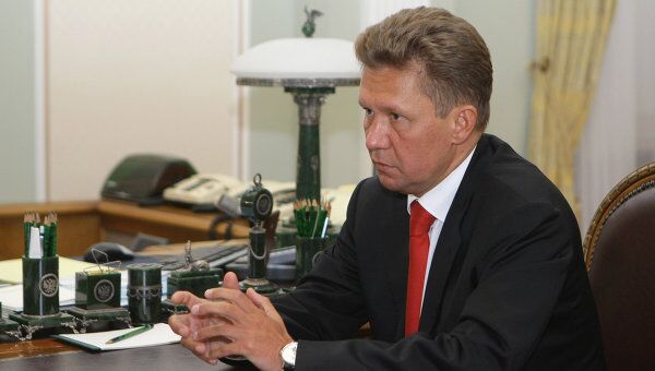 Председатель правления ОАО Газпром Алексей Миллер. Архив Председатель правления ОАО Газпром Алексей Миллер. Архив