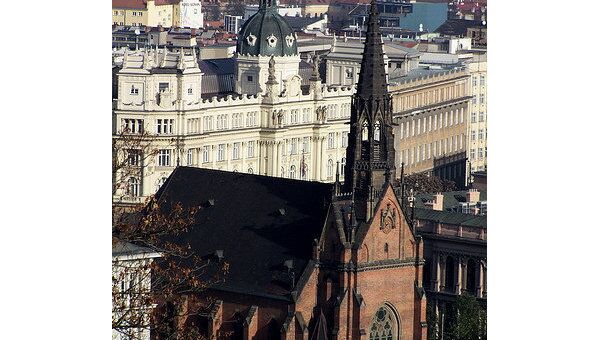 Вид на чешский город Брно Вид на чешский город Брно