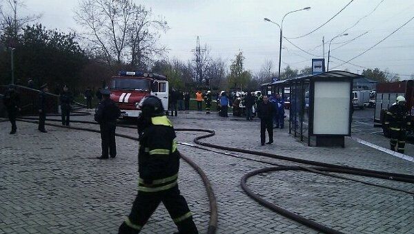 Пожар произошел в тоннеле Замоскворецкой линии московского метро Пожар произошел в тоннеле Замоскворецкой линии московского метро