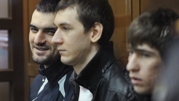Оглашение приговора по делу об убийстве болельщика Спартака Егора Свиридова в Мосгорсуде Оглашение приговора по делу об убийстве болельщика Спартака Егора Свиридова в Мосгорсуде