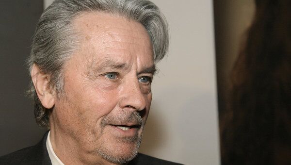 Французский актер Ален Делон Французский актер Ален Делон