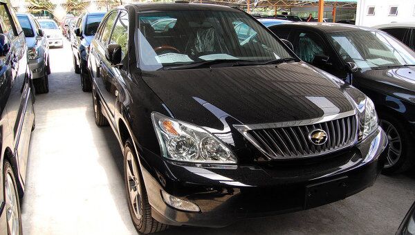 Автомобиль Toyota Harrier. Архив Автомобиль Toyota Harrier. Архив