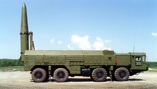 Высокоточный оперативно-тактический ракетный комплекс сухопутных войск Искандер-Э Высокоточный оперативно-тактический ракетный комплекс сухопутных войск Искандер-Э
