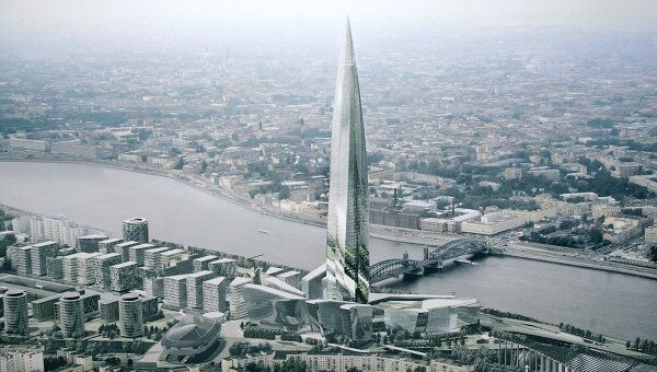 Проект Охта центра. Архив Проект Охта центра. Архив