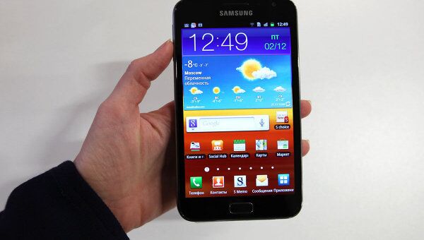 Смартфон Samsung Galaxy Note. Архив Смартфон Samsung Galaxy Note. Архив
