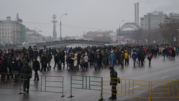 Митинг против фальсификации выборов состоялся в Москве на Бо Митинг против фальсификации выборов состоялся в Москве на Бо