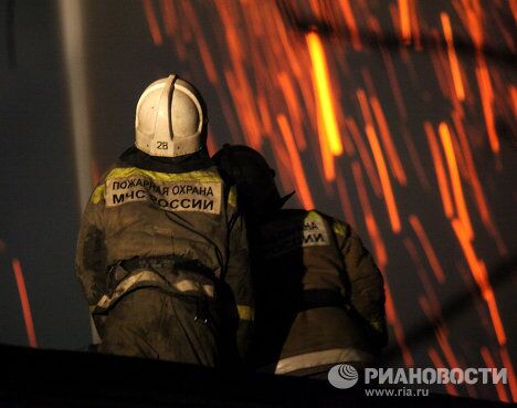 Горит строящийся мост во Владивостоке Горит строящийся мост во Владивостоке