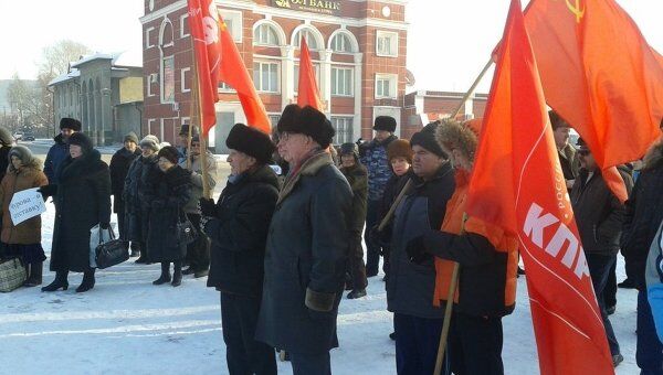 Митинг в Горно-Алтайске Митинг в Горно-Алтайске