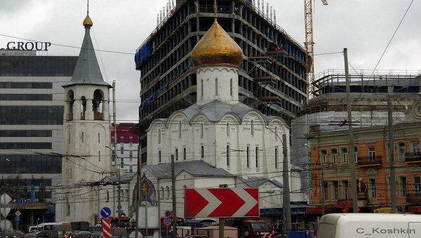 Строительство в районе Тверской заставы. Архив Строительство в районе Тверской заставы. Архив