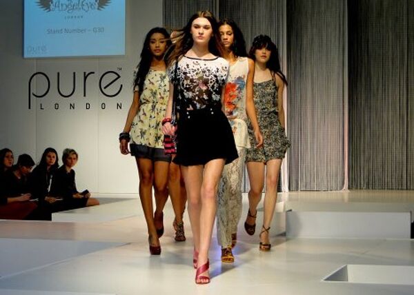 Pure London модное шоу в Великобритании Pure London модное шоу в Великобритании