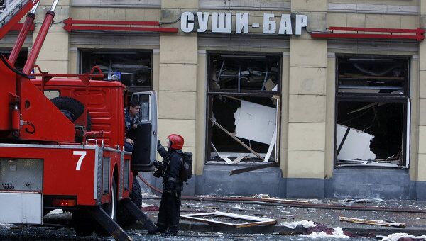 Взрыв газового баллона в ресторане Харбин в Санкт-Петербурге Взрыв газового баллона в ресторане Харбин в Санкт-Петербурге