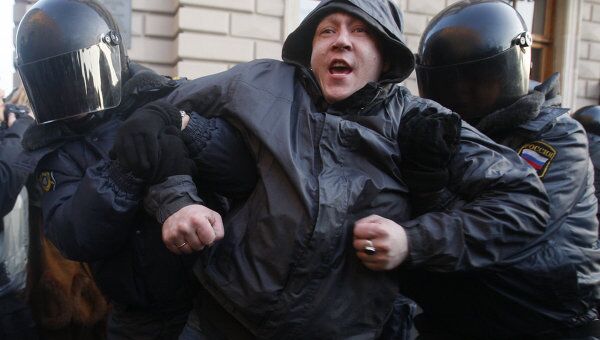 Митинг оппозиции в Санкт-Петербурге Митинг оппозиции в Санкт-Петербурге