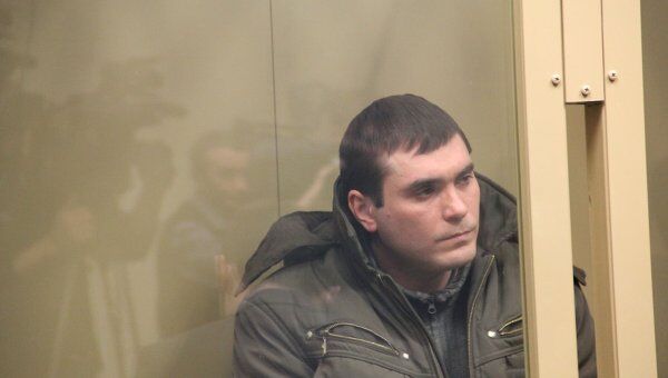 Член банды Сергея Цапка Вячеслав Рябцев на скамье подсудимых Член банды Сергея Цапка Вячеслав Рябцев на скамье подсудимых