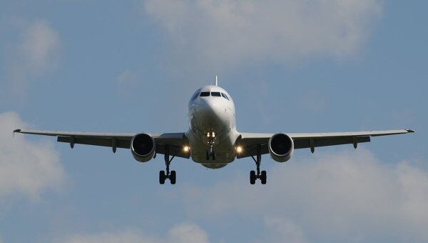 Самолет Airbus А-319. Архивное фото Самолет Airbus А-319. Архивное фото
