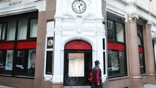 Аукционный дом Christie's. Архивное фото Аукционный дом Christie's. Архивное фото