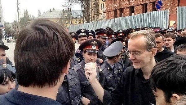 Митинг в Астрахани Митинг в Астрахани