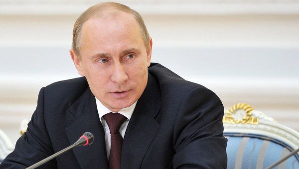 Премьер-министр В.Путин провел встречу с активом партии Единая Россия Премьер-министр В.Путин провел встречу с активом партии Единая Россия