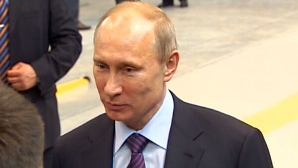 Путин повидался с тагильчанами, обещавшими помочь разогнать митинги Путин повидался с тагильчанами, обещавшими помочь разогнать митинги