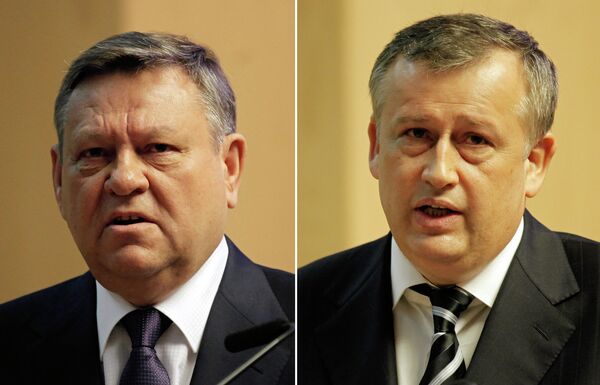 Валерий Сердюков / Александр Дрозденко Валерий Сердюков / Александр Дрозденко