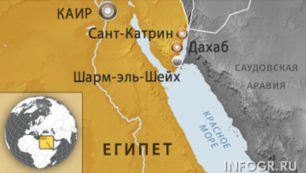 Юг Синая в Египте Юг Синая в Египте