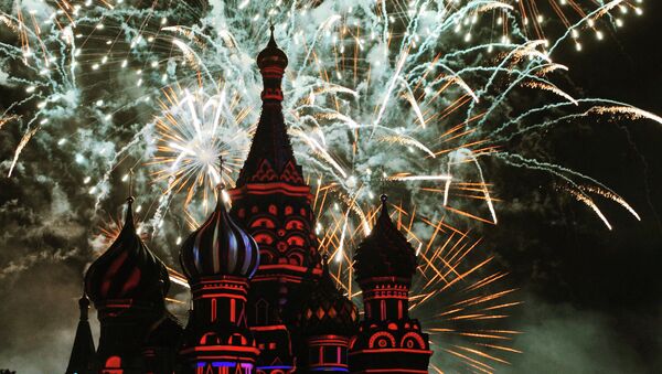 Салют в Москве Салют в Москве