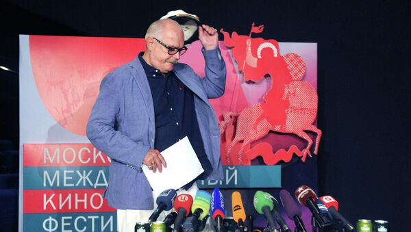 Пресс-конференция Никиты Михалкова в рамках 34 ММКФ Пресс-конференция Никиты Михалкова в рамках 34 ММКФ