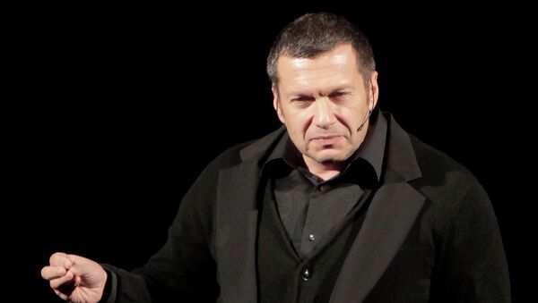 Телеведущий Владимир Соловьев, архивное фото Телеведущий Владимир Соловьев, архивное фото