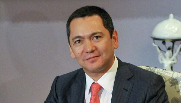 Премьер-министр Киргизской Республики Омурбек Бабанов. архивное фото Премьер-министр Киргизской Республики Омурбек Бабанов. архивное фото