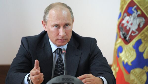 Президент России Владимир Путин. Архив Президент России Владимир Путин. Архив